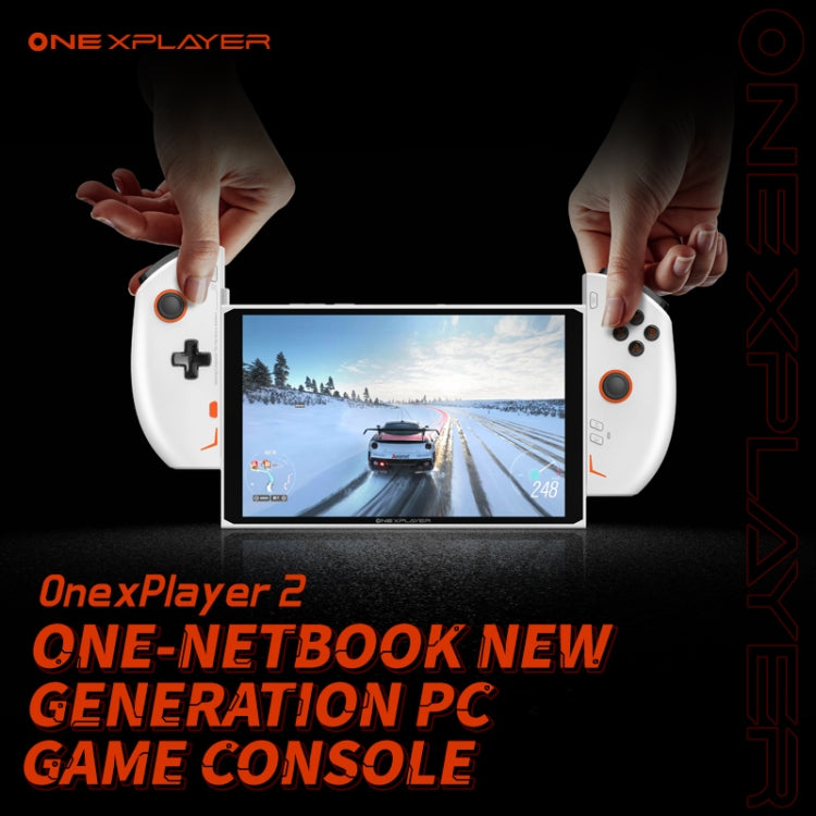 OneXPlayer 2 Game Console, 8.4 inch 32GB+1TB Windows 11, AMD Ryzen 7 CPU(White) - Pocket Console by ONE-NETBOOK | Online Shopping UK | buy2fix