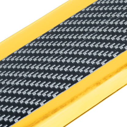 Universal Electroplate Carbon Fibre Car Door Threshold Decoration Strip Decorative Sticker, Size : 3CM x 2M(Gold) - Decorative Strip by buy2fix | Online Shopping UK | buy2fix