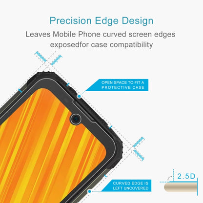 For Doogee S59 50 PCS 0.26mm 9H 2.5D Tempered Glass Film - Others by buy2fix | Online Shopping UK | buy2fix