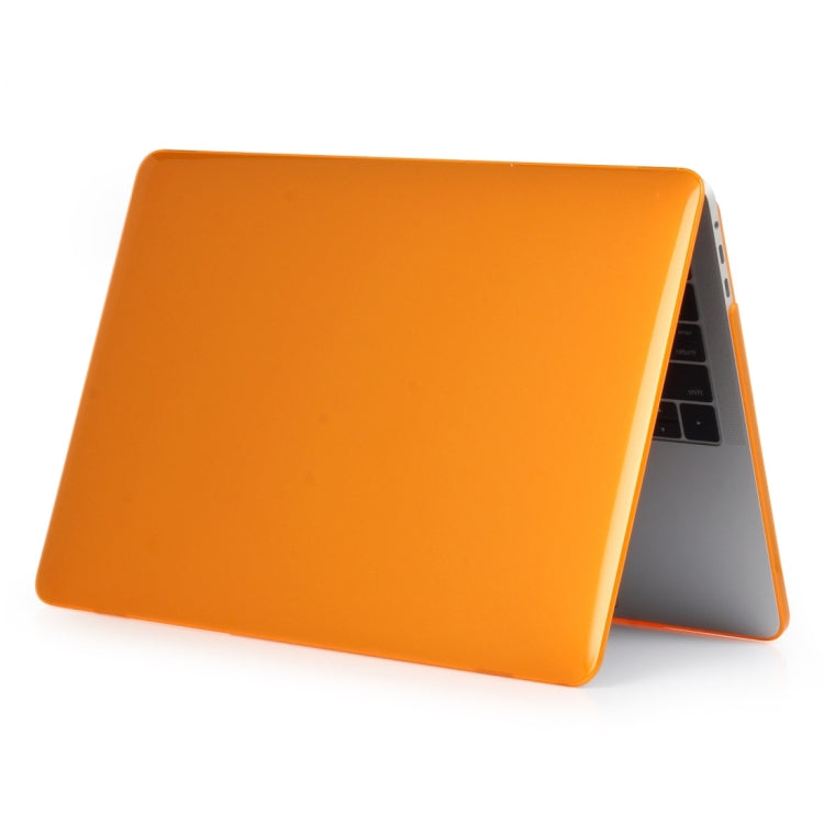 For Macbook Pro 16 inch Laptop Crystal Style Protective Case(Orange) - MacBook Pro Cases by buy2fix | Online Shopping UK | buy2fix