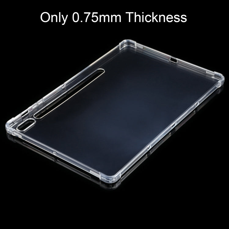 For Samsung Galaxy Tab S7 FE / S7 Lite 12.4 3mm Four-corner Shockproof Transparent TPU Case(Transparent) - Other Galaxy Tab PC by buy2fix | Online Shopping UK | buy2fix