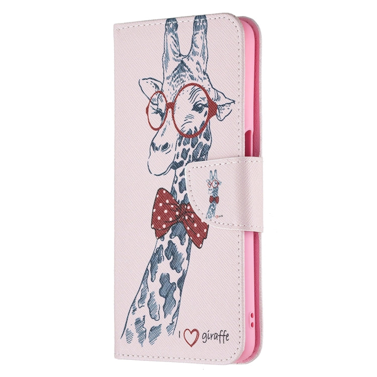 For OPPO A74 / A93 / A54 5G Colored Drawing Pattern Horizontal Flip Leather Case with Holder & Card Slots & Wallet(Deer) - OPPO Cases by buy2fix | Online Shopping UK | buy2fix