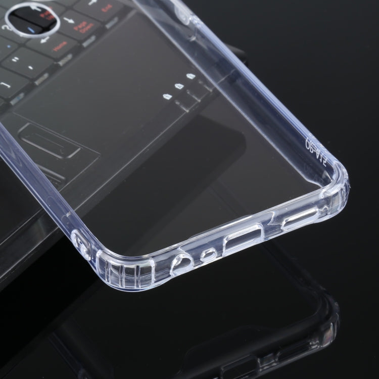 For OPPO A15 Four-corner Shockproof Transparent TPU + PC Protective Case - OPPO Cases by buy2fix | Online Shopping UK | buy2fix