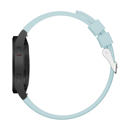 For Samsung Galaxy Watch4 40mm Silicone Watch Band(Light Blue) - Watch Bands by buy2fix | Online Shopping UK | buy2fix