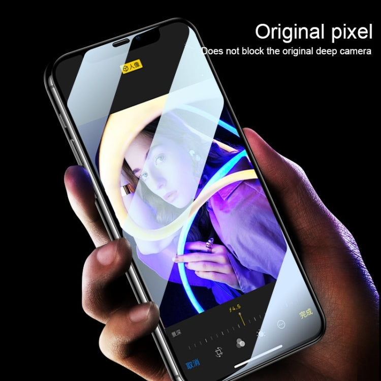 For iPhone 13 mini High Aluminum Large Arc Full Screen Tempered Glass Film - iPhone 13 mini Tempered Glass by buy2fix | Online Shopping UK | buy2fix