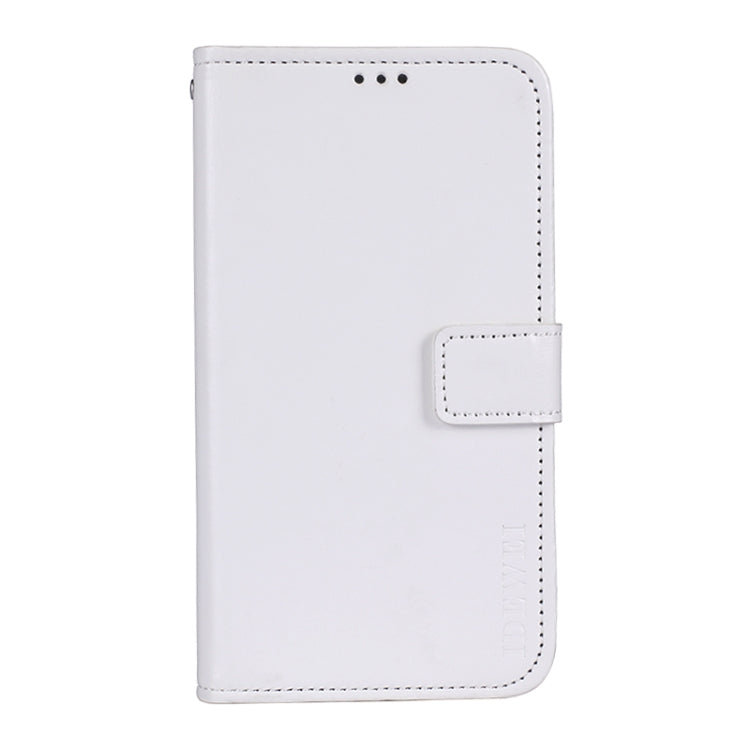 idewei Crazy Horse Texture Horizontal Flip Leather Case with Holder & Card Slots & Wallet For Huawei P50 Pro(White) - Huawei Cases by idewei | Online Shopping UK | buy2fix