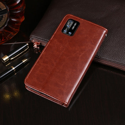 idewei Crazy Horse Texture Horizontal Flip Leather Case with Holder & Card Slots & Wallet For Doogee N40 Pro(Brown) - More Brand by idewei | Online Shopping UK | buy2fix