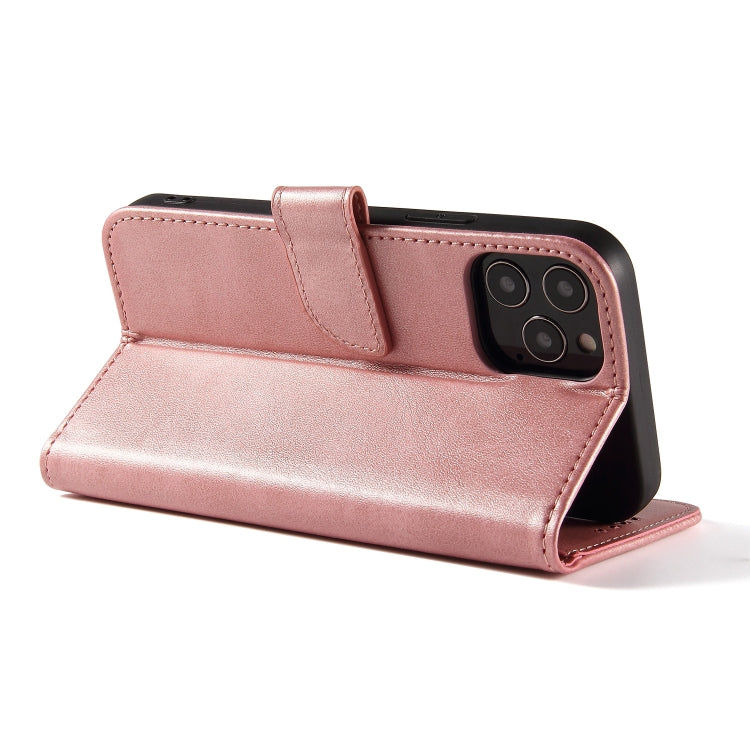 For iPhone 13 Pro Max Calf Texture Buckle Horizontal Flip Leather Case with Holder & Card Slots & Wallet (Rose Gold) - iPhone 13 Pro Max Cases by buy2fix | Online Shopping UK | buy2fix