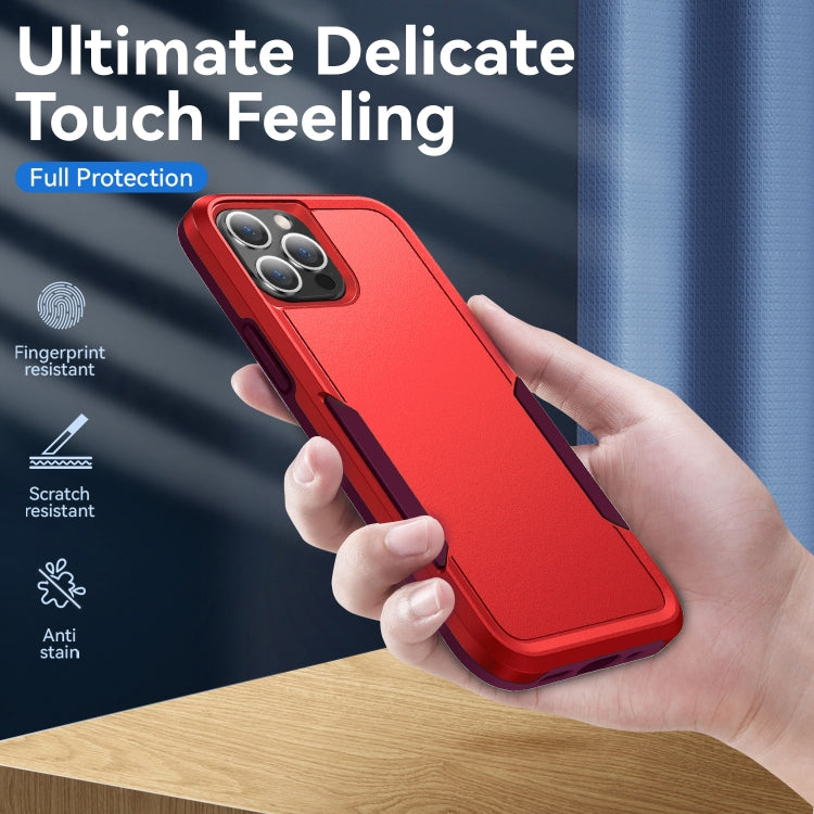 For iPhone 13 Pro Max Pioneer Armor Heavy Duty Shockproof Phone Case (Red) - iPhone 13 Pro Max Cases by buy2fix | Online Shopping UK | buy2fix