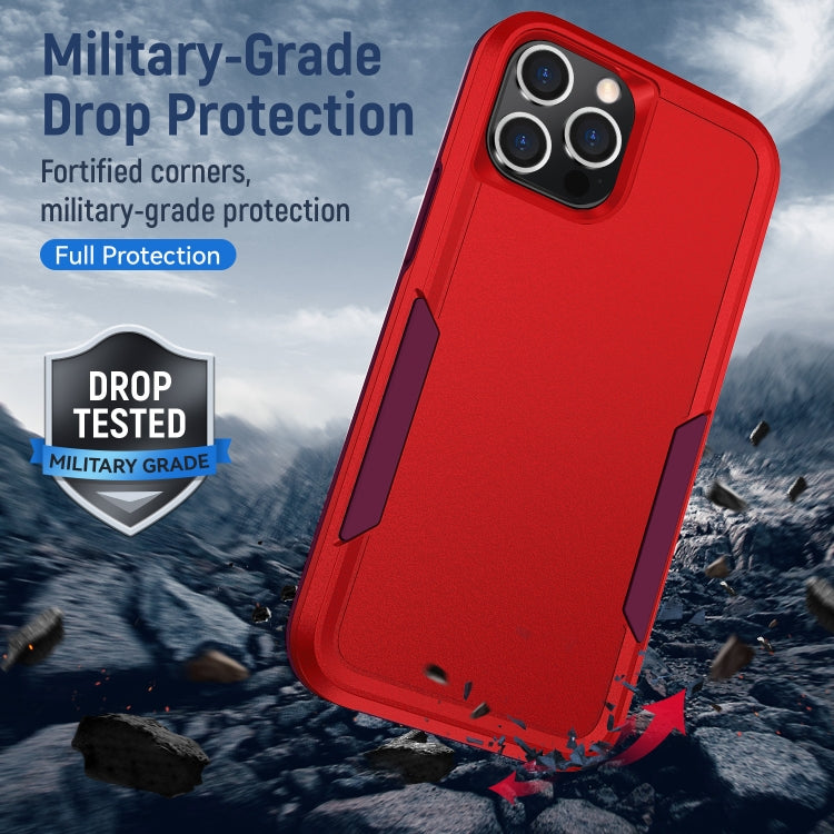 For iPhone 13 Pro Max Pioneer Armor Heavy Duty Shockproof Phone Case (Red) - iPhone 13 Pro Max Cases by buy2fix | Online Shopping UK | buy2fix