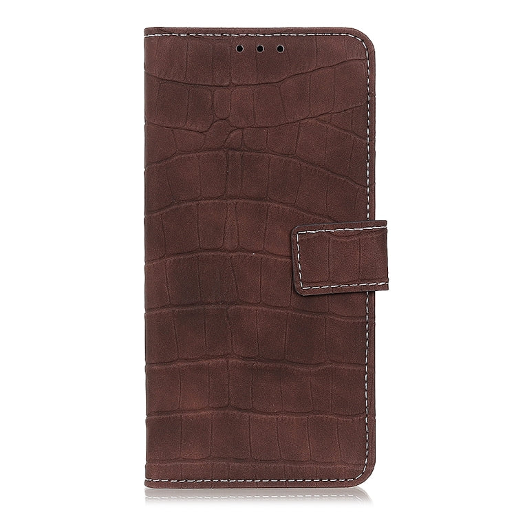 For Xiaomi Mi 11T / 11T Pro Crocodile Texture Horizontal Flip Leather Case with Holder & Card Slots & Wallet(Brown) - Xiaomi Cases by buy2fix | Online Shopping UK | buy2fix