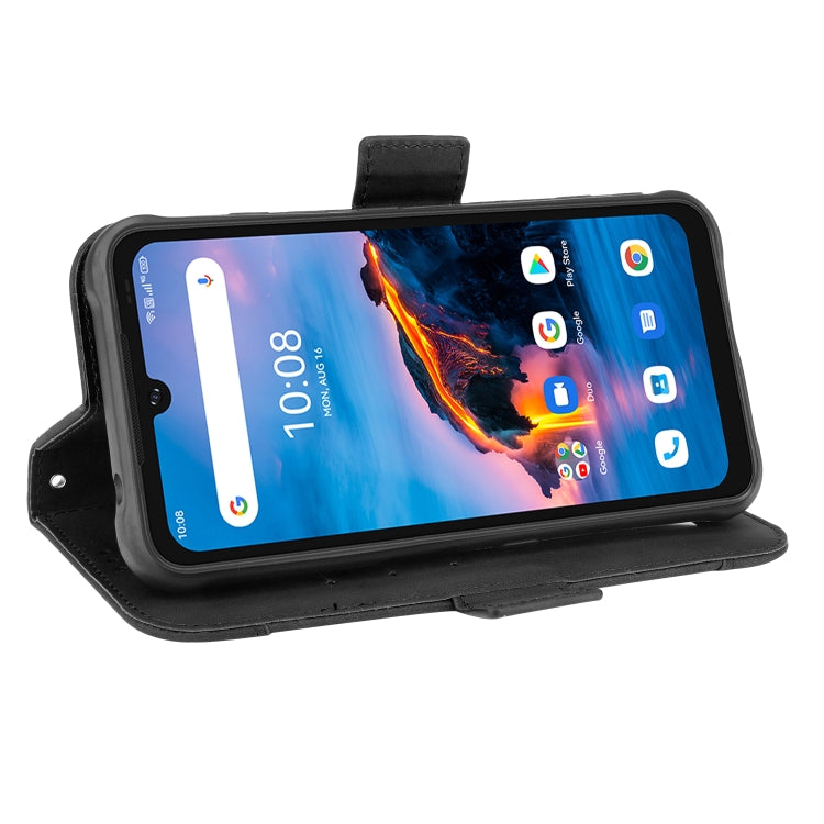 For UMIDIGI Bison Pro Skin Feel Calf Pattern Horizontal Flip Leather Case with Holder & Card Slots & Photo Frame(Black) - More Brand by buy2fix | Online Shopping UK | buy2fix