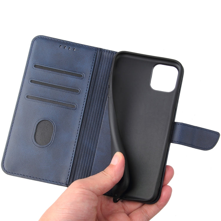 Calf Texture Buckle Horizontal Flip Leather Case with Holder & Card Slots & Wallet For iPhone 11 Pro(Blue) - iPhone 11 Pro Cases by buy2fix | Online Shopping UK | buy2fix