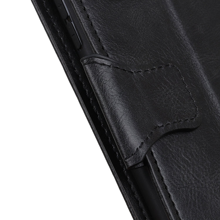 For Motorola Edge (2021) Mirren Crazy Horse Texture Horizontal Flip Leather Case with Holder & Card Slots & Wallet(Black) - Motorola Cases by buy2fix | Online Shopping UK | buy2fix