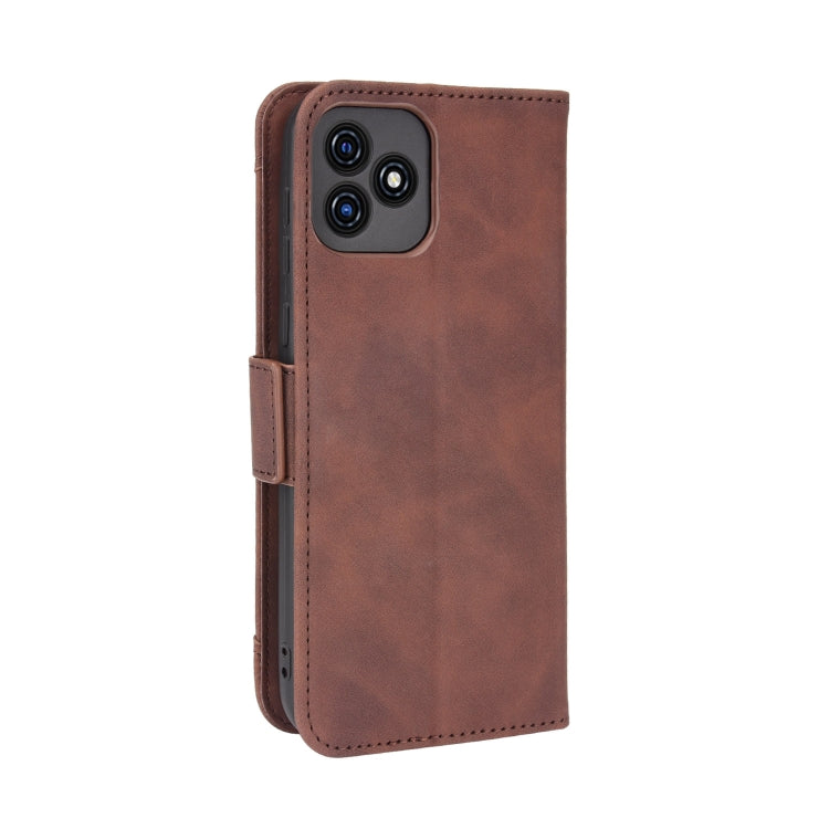 For Blackview Oscal C20 Skin Feel Calf Pattern Horizontal Flip Leather Case with Holder & Card Slots & Photo Frame(Brown) - More Brand by buy2fix | Online Shopping UK | buy2fix