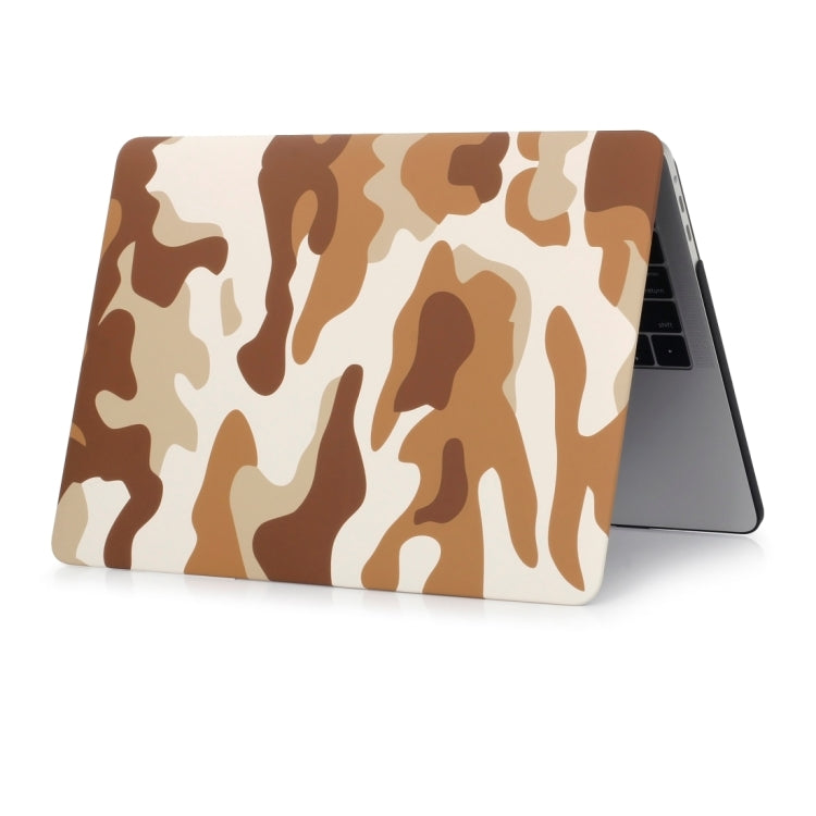 Camouflage Pattern Laptop Water Decals PC Protective Case For MacBook Air 13.3 inch A1466 / A1369(Brown Camouflage) - MacBook Air Cases by buy2fix | Online Shopping UK | buy2fix