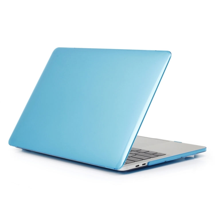 Laptop Crystal Style Protective Case For MacBook Pro 14.2 inch A2442 2021(Water Blue) - MacBook Pro Cases by buy2fix | Online Shopping UK | buy2fix