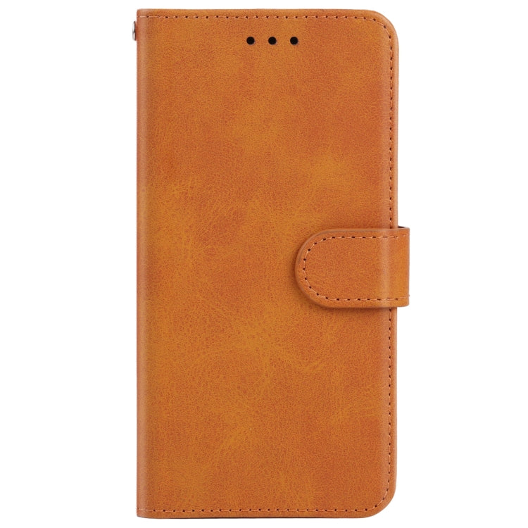 Leather Phone Case For Ulefone Note 9P(Brown) - Ulefone Cases by buy2fix | Online Shopping UK | buy2fix