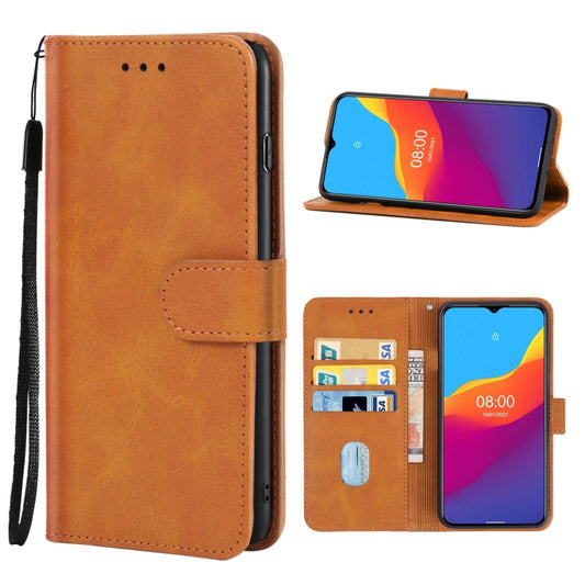 Leather Phone Case For Ulefone Note 10(Brown) - Ulefone Cases by buy2fix | Online Shopping UK | buy2fix