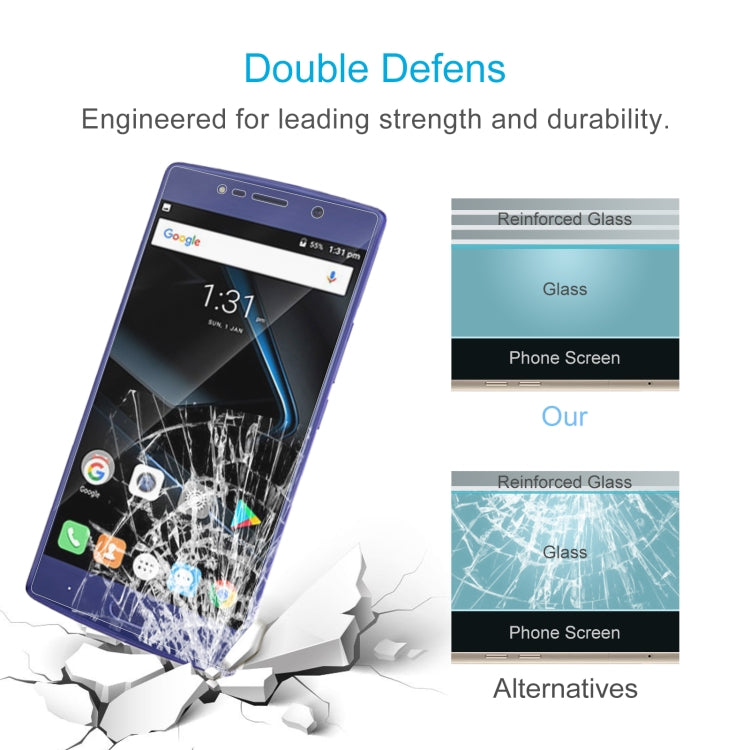 10 PCS 0.26mm 9H 2.5D Tempered Glass Film For Doogee BL7000 - For Doogee by buy2fix | Online Shopping UK | buy2fix