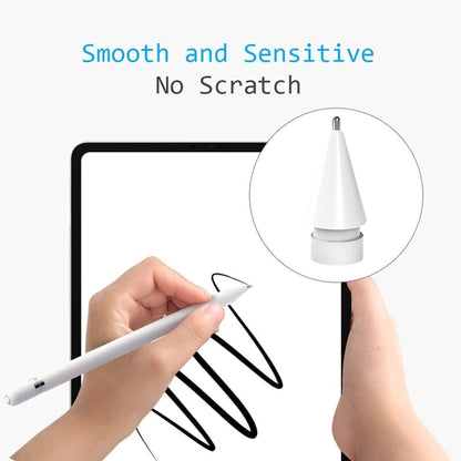 2 PCS 3.5 Standard Modified Pen Tip Stylus Needle Tip For Apple Pencil 1 / 2 - Pencil Accessories by buy2fix | Online Shopping UK | buy2fix