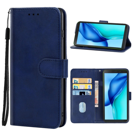 Leather Phone Case For Blackview BV6300 Pro / BV6300(Blue) - More Brand by buy2fix | Online Shopping UK | buy2fix