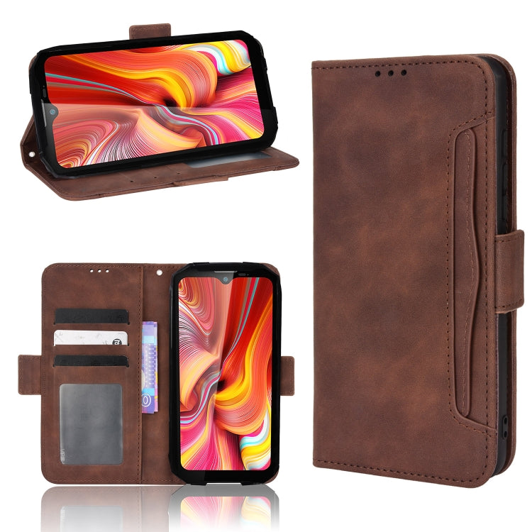 For Doogee S96 Pro Skin Feel Calf Pattern Leather Phone Case(Brown) - Doogee Cases by buy2fix | Online Shopping UK | buy2fix