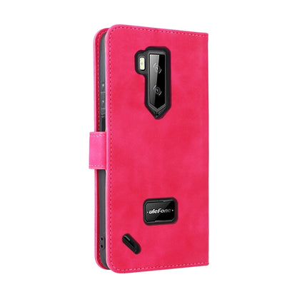 For Ulefone Armor X9 Skin Feel Magnetic Buckle Calf Texture PU Phone Case(Rose Red) - Ulefone Cases by buy2fix | Online Shopping UK | buy2fix