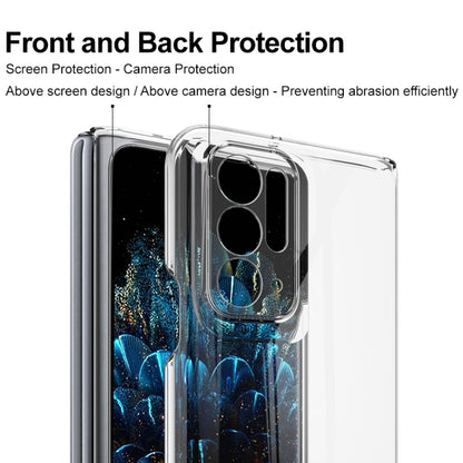 For OPPO Find N imak Wing II Wear-resisting Crystal Protective Case(Transparent) - OPPO Cases by imak | Online Shopping UK | buy2fix