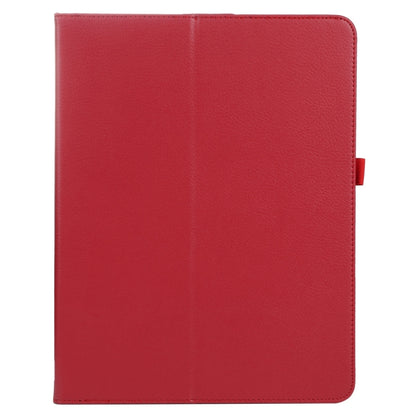 For iPad Air 13 2024 / iPad Pro 12.9 2022 / 2021 / 2020 / 2018 Litchi Texture Solid Color Leather Tablet Case(Red) - iPad Pro 12.9 (2022/2021) Cases by buy2fix | Online Shopping UK | buy2fix