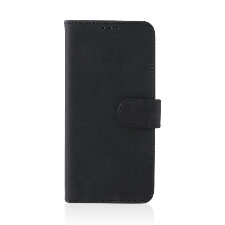 For Blackview A55 Skin Feel Magnetic Buckle Leather Phone Case(Black) - More Brand by buy2fix | Online Shopping UK | buy2fix