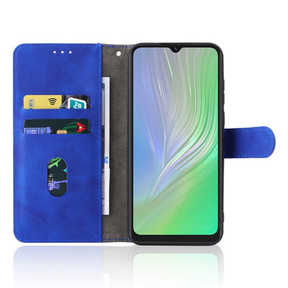 For Blackview A55 Skin Feel Magnetic Buckle Leather Phone Case(Blue) - More Brand by buy2fix | Online Shopping UK | buy2fix