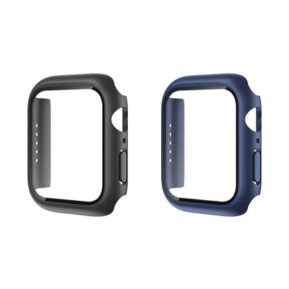 ROCK 2 in 1 PC Frame + Film Protector Case For  Apple Watch Series 3 & 2 & 1 42mm(Blue) - Watch Cases by ROCK | Online Shopping UK | buy2fix