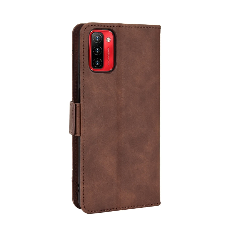 For Ulefone Note 12P Skin Feel Calf Pattern Leather Phone Case(Brown) - Ulefone Cases by buy2fix | Online Shopping UK | buy2fix