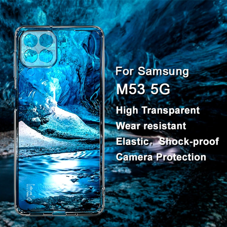 For Samsung Galaxy M53 5G IMAK UX-5 Series Transparent TPU Phone Case - Galaxy Phone Cases by imak | Online Shopping UK | buy2fix