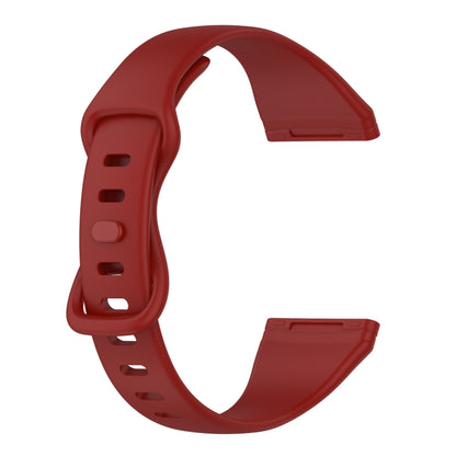 For Fitbit Versa 4 / Versa 3 / Sense Universal TPU Watch Band, Size:L(Dark Red) - Watch Bands by buy2fix | Online Shopping UK | buy2fix