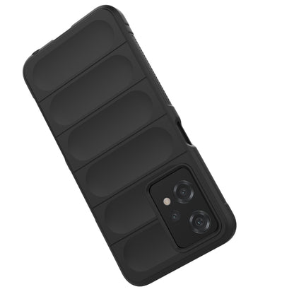 For Realme 9 Pro / Realme V25 5G / Realme 9 5G EU Version Magic Shield TPU + Flannel Phone Case(Dark Grey) - Realme Cases by buy2fix | Online Shopping UK | buy2fix