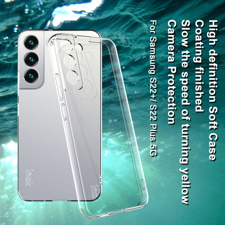 For Samsung Galaxy S22+ 5G/S22 Plus 5G IMAK UX-10 Series Transparent Shockproof TPU Protective Phone Case - Galaxy S22+ 5G Cases by imak | Online Shopping UK | buy2fix