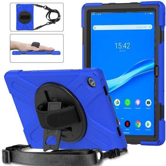 For Lenovo Tab M10 Plus 10.6 3rd Gen 2022 Silicone + PC Protective Tablet Case(Blue) - Lenovo by buy2fix | Online Shopping UK | buy2fix