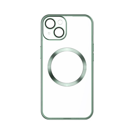 For iPhone 13 TOTUDESIGN AA-187 Soft Series MagSafe Magnetic Phone Case(Green) - iPhone 13 Cases by TOTUDESIGN | Online Shopping UK | buy2fix