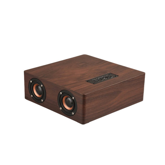 Q5 Home Computer TV Wooden Wireless Bluetooth Speaker(Black Walnut) - Desktop Speaker by buy2fix | Online Shopping UK | buy2fix