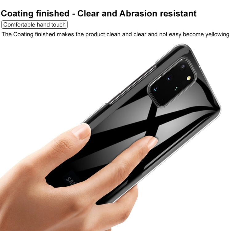 For Galaxy S20+ 5G IMAK Wing II Wear-resisting Crystal Pro PC Protective Case - Galaxy Phone Cases by imak | Online Shopping UK | buy2fix