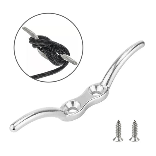 316 Stainless Steel Marine Flagpole Hook with Screw, Style:6 inch - Marine Accessories & Parts by buy2fix | Online Shopping UK | buy2fix