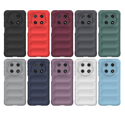 For Huawei Nova Y90/Enjoy 50 Pro Magic Shield TPU + Flannel Phone Case(Dark Blue) - Huawei Cases by buy2fix | Online Shopping UK | buy2fix