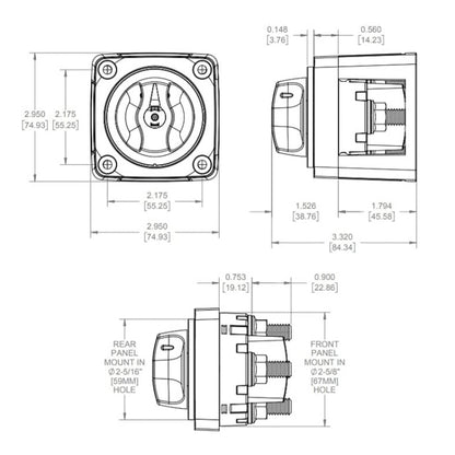 CP-0085-01 300 Amp Battery Power Off Switche - Marine Accessories & Parts by buy2fix | Online Shopping UK | buy2fix