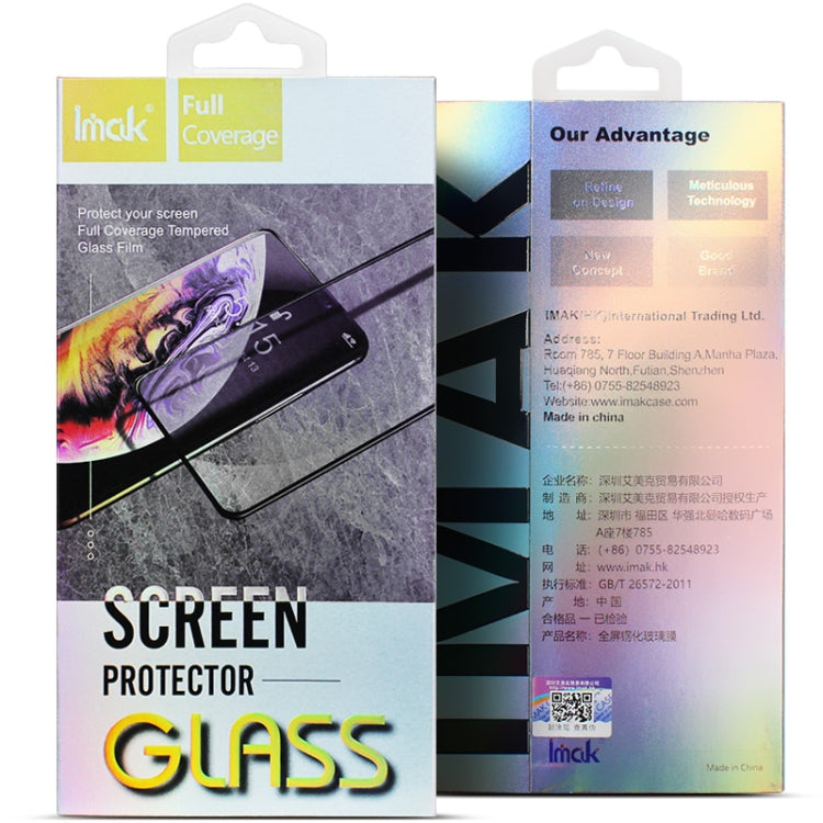 For iPhone 14 Pro IMAK 9H Surface Hardness Full Screen Tempered Glass Film Pro+ Series - iPhone 14 Pro Tempered Glass by imak | Online Shopping UK | buy2fix