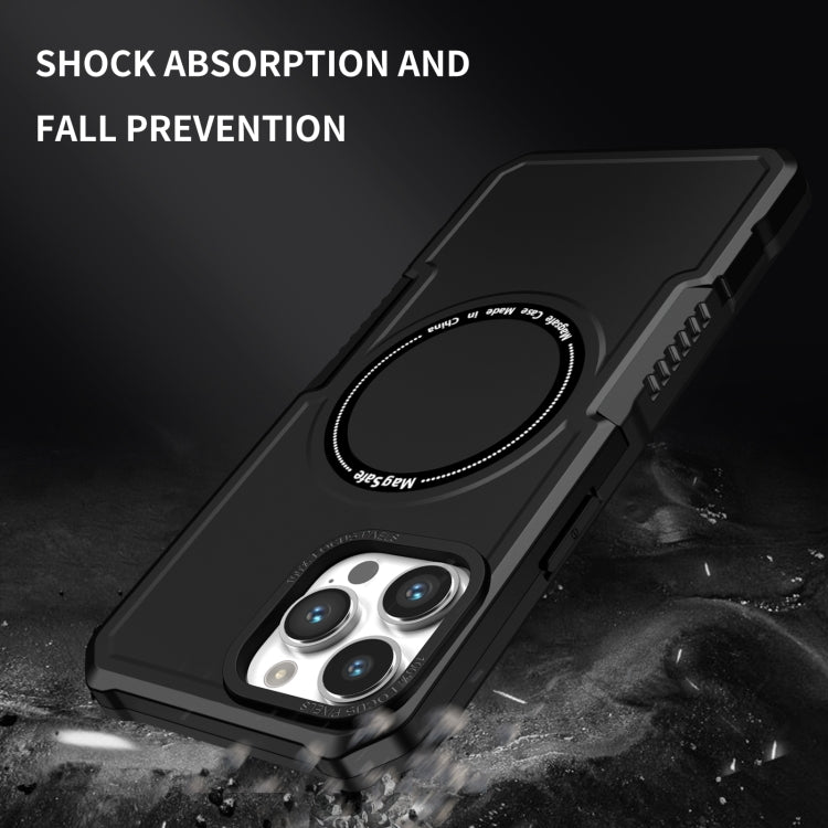 For iPhone 11 Pro MagSafe Shockproof Armor Phone Case(Black) - iPhone 11 Pro Cases by buy2fix | Online Shopping UK | buy2fix