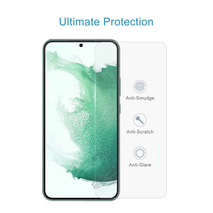 For Samsung Galaxy S23+ 5G 0.26mm 9H 2.5D Tempered Glass Film, Support Fingerprint Unlock - Galaxy S23+ 5G Tempered Glass by DIYLooks | Online Shopping UK | buy2fix