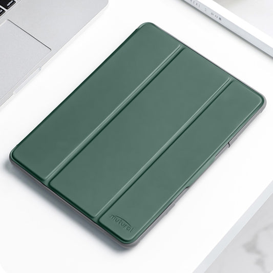 For iPad 10th Gen 10.9 2022 Mutural PC + TPU Shockproof Leather Tablet Case(Green) - iPad 10th Gen 10.9 Cases by Mutural | Online Shopping UK | buy2fix