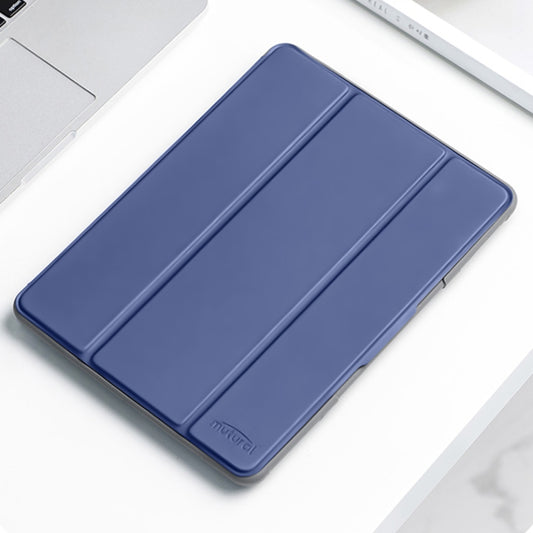 For iPad 10th Gen 10.9 2022 Mutural PC + TPU Shockproof Leather Tablet Case(Blue) - iPad 10th Gen 10.9 Cases by Mutural | Online Shopping UK | buy2fix